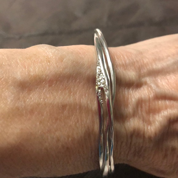 Alexis Bittar Miss Havisham Wave Bangle - Picture 3 of 4